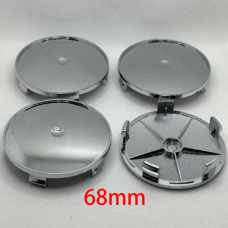 4Pcs 68mm Blank Kein Logo Auto Rad Center Hub Cap Für bmw X5 X3 M3 M5 E46 E39 E38 E90 E60 F30 F30 F10 Auto Hub Kappe Zubehör