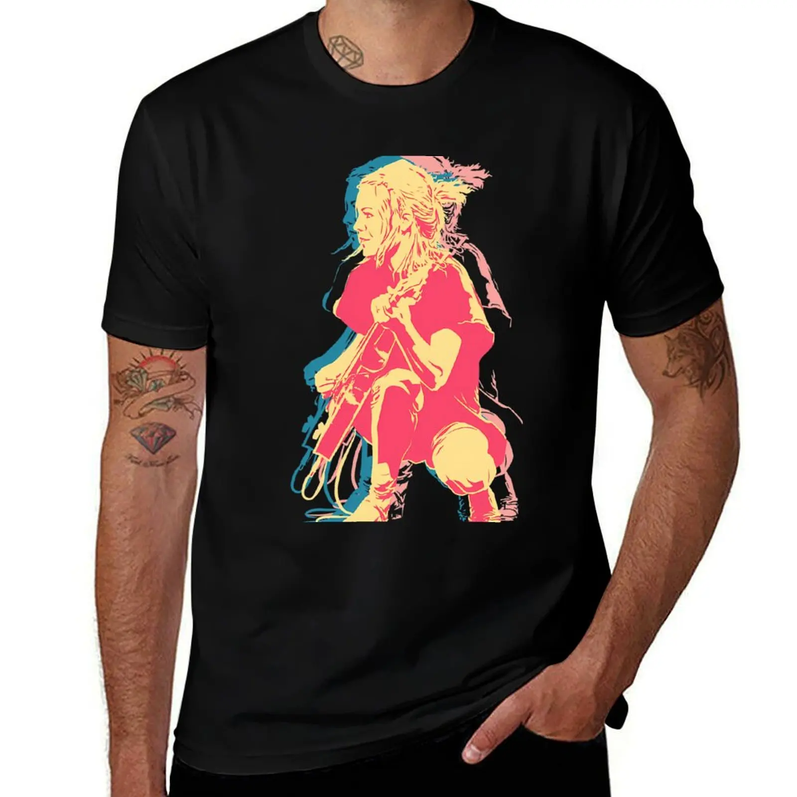 Tina Weymouth (Talking Heads, Tom Tom Club) T-Shirt Standard Fit Solid Tee Shirt T-Shirt