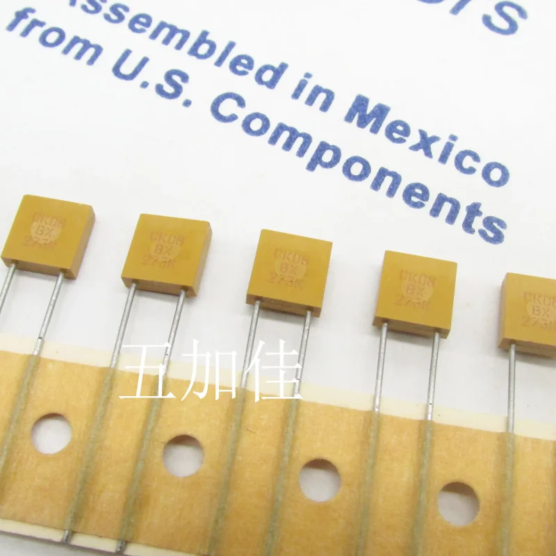 5-30pcs CK06BX273K 100V27NF X7R imported multi-layer ceramic capacitor C062K273K1X5CA7301
