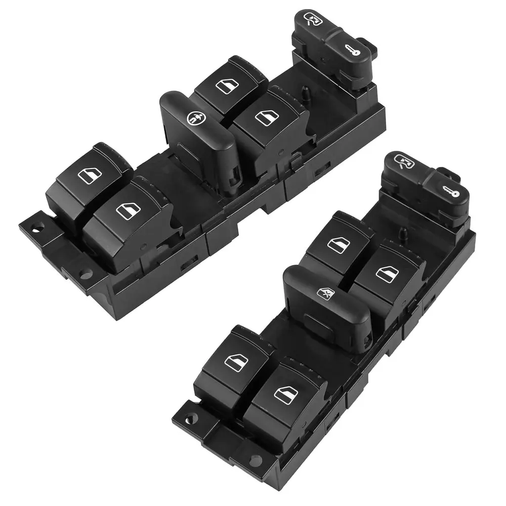 نافذة لوحة مفتاح تحكم رئيسي لشركة فولكس فاجن باسات B5 جولف 4 جيتا MK4 مقعد توليدو II 1M2 ليون 1M1 لسكودا سيارة التبديل 1J 4959857 ب #1