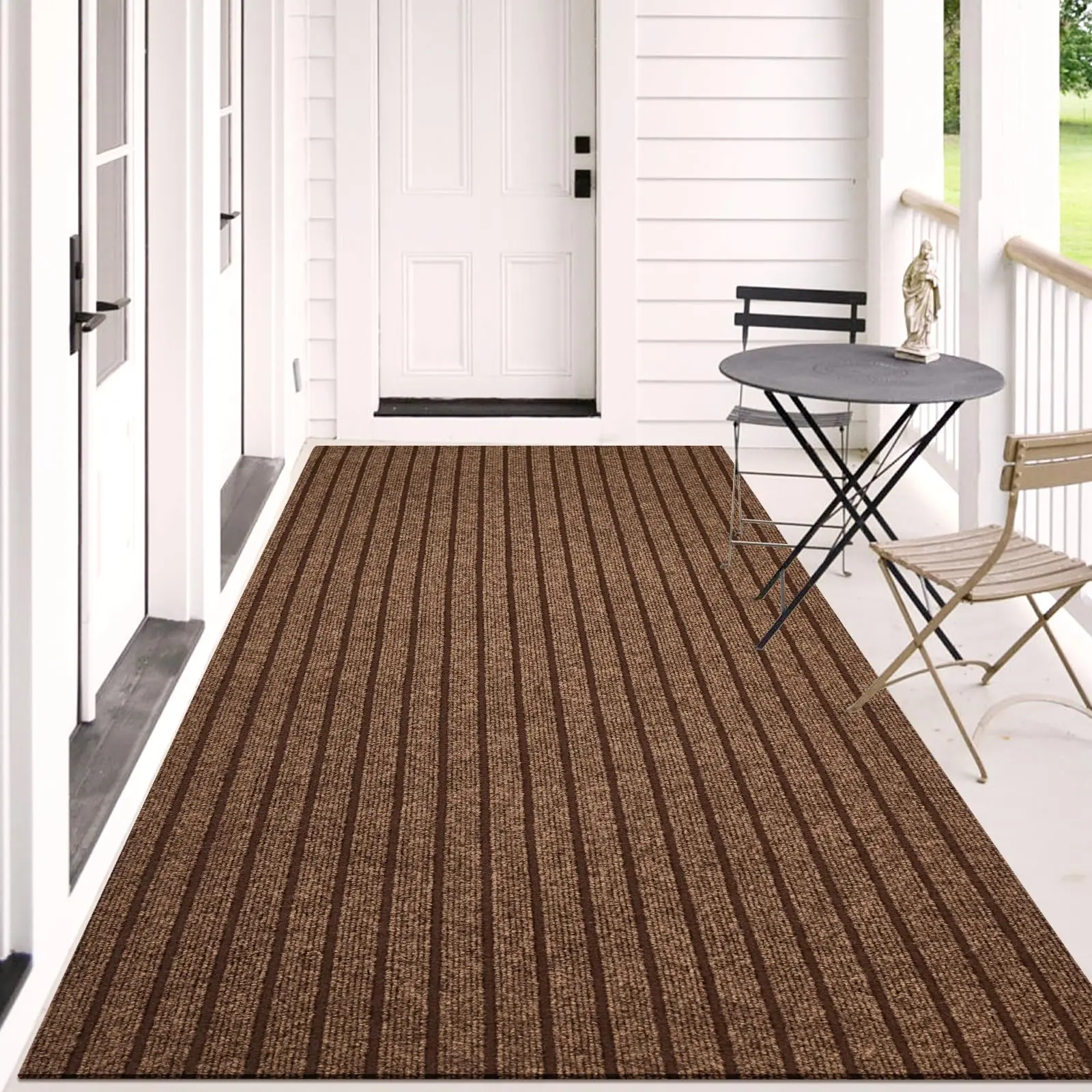 Soft and Thick Dirt Resistant Floor Mat, Machine Washable, Entrance Door Cover, Kitchen and Living Room Floor Mat