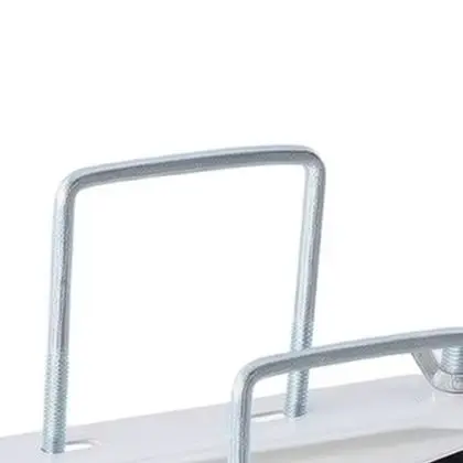 Radiator Pulley Bracket with Heavy-Duty Swivel Casters for Electric Heating Units Carbon Steel for Strength and Durability