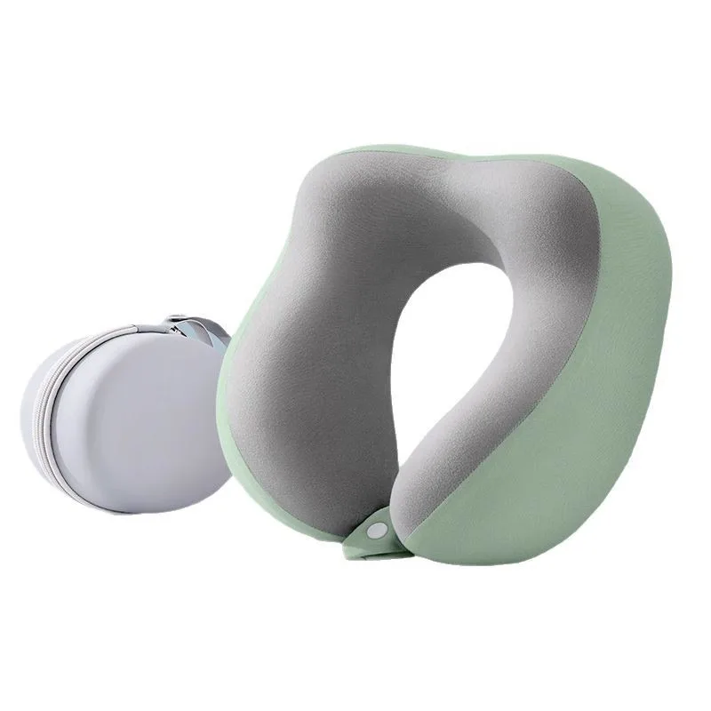 Memory Foam Travel Pillow U Shape Neck Support for Sleeping on Plane Car Slow Rebound Comfortable