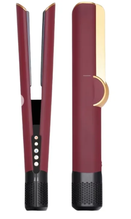 2-IN-1 professionele stijltang en föhn Heat-Up haar stijltang, negatieve ionen ijzer langdurige styling tool