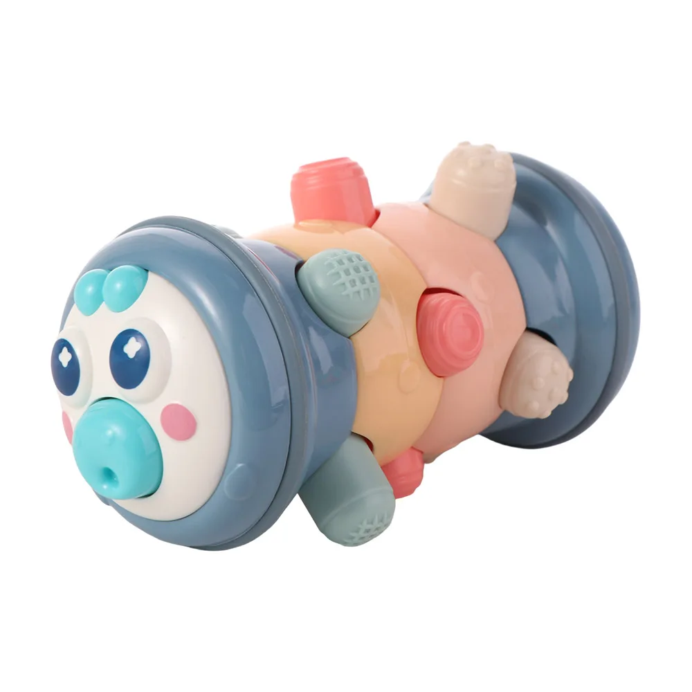 Tummy Time Toys Baby Crawling Roller Toys Color Learning Sensory Interactive Moving Activity Toy Early Education