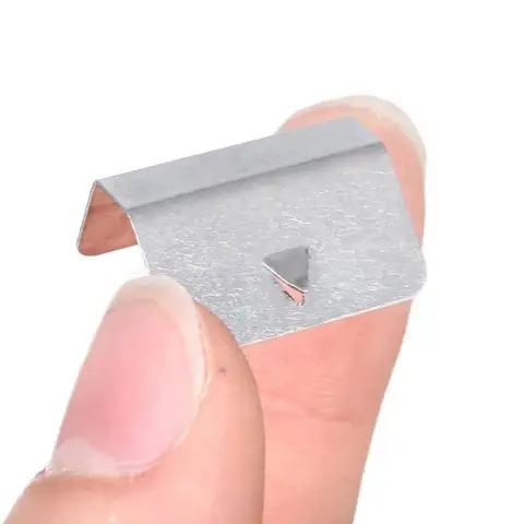 10PCS Stainless Steel Wind Deflector Clips Durable Practical Rain Eyebrow Clips Glass Clip for HEKO/SNED/G3
