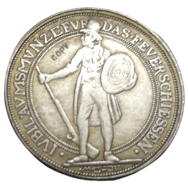 Silver medal, 1910. The shooting Festival on the anniversary of Munich beer festival