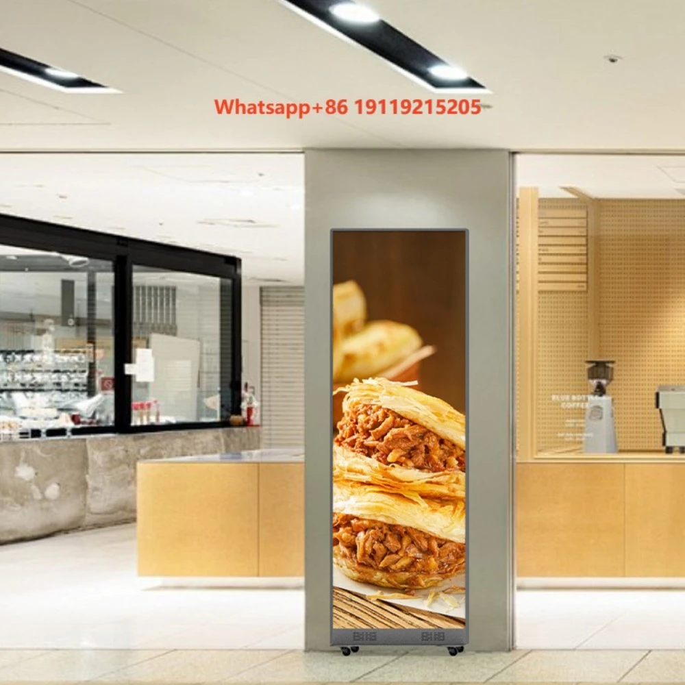 High-Definition Seamless Splicing LED Folding Poster Screen P1.86 P2.5 Vertical Led Poster Display Screen