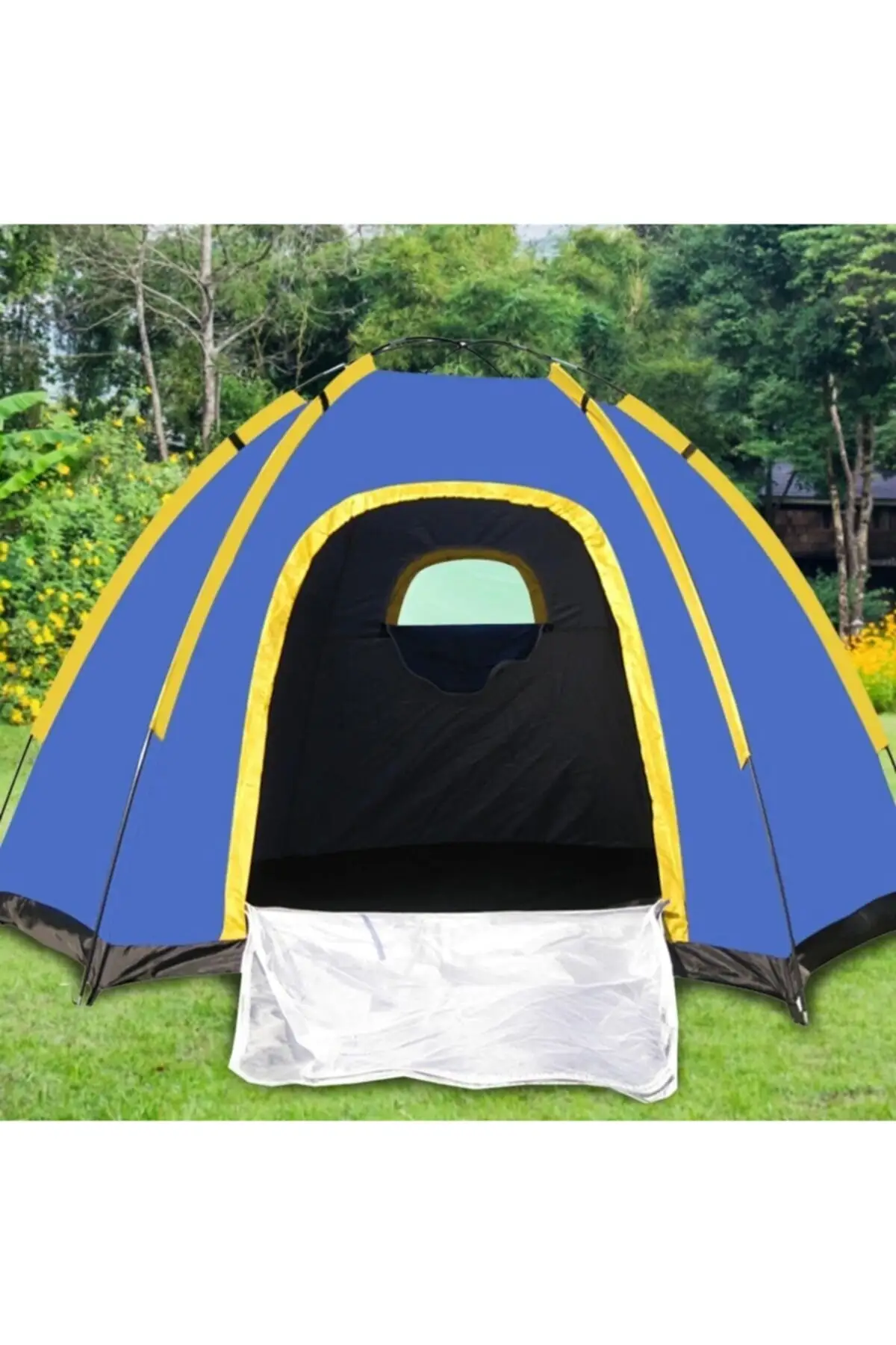 Automatic Kurulumlu Camping Tent 8 Personality in One Fell Swoop Çadırınzı. · Base and Cap waterproof