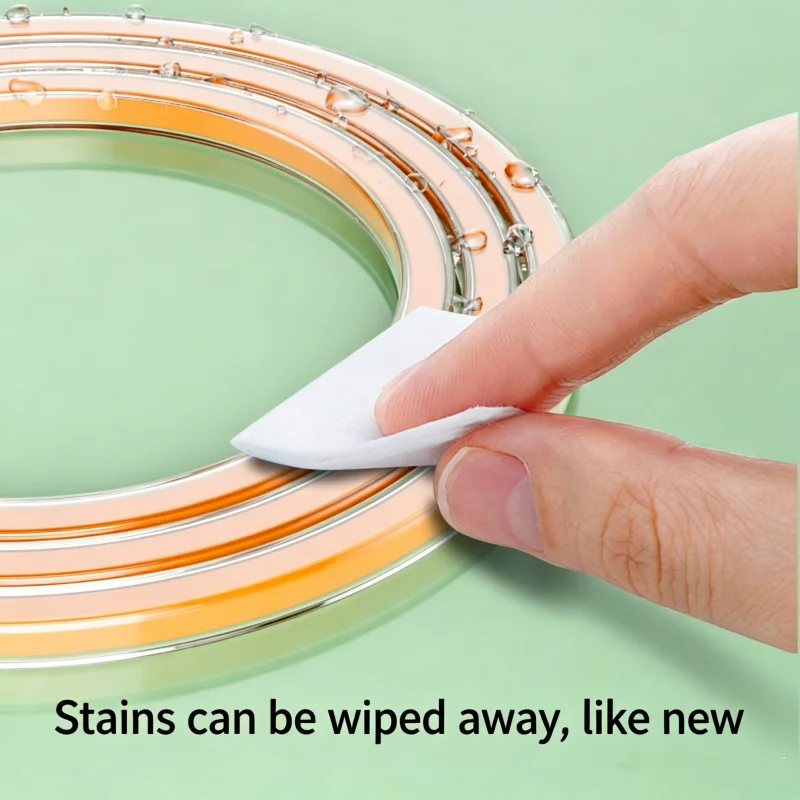 66w Transparent Orange Blue USB A to Type C Fast Charging Data Cable 1M 2M Stylish Clear Cord For All Type C Android Smartphones