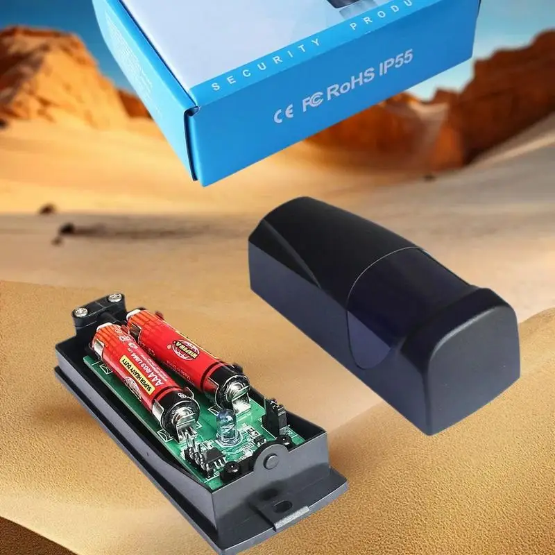 1 セットガレージゲートオープナーバリアスライドドア安全フォトセル赤外線ビームセンサー DC12V 24V シングルビーム赤外線検出器