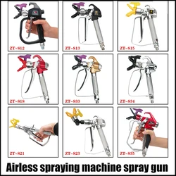 3600PSI High Pressure Airless Spray Gun Paint Putty Sprayer Gun Airless Spraying Machine Gun Accessories With 517 Tip & Nozzle