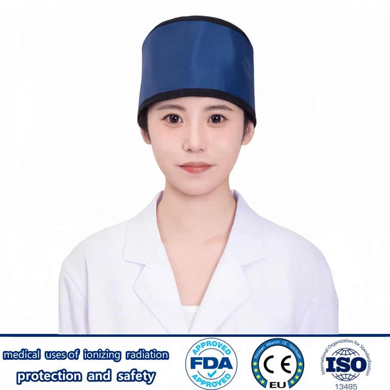 X-ray gamma ray radiological protection 0.35mmpb/0.5mmpb lead cap radioactive factories ionizing radiation protective lead cap