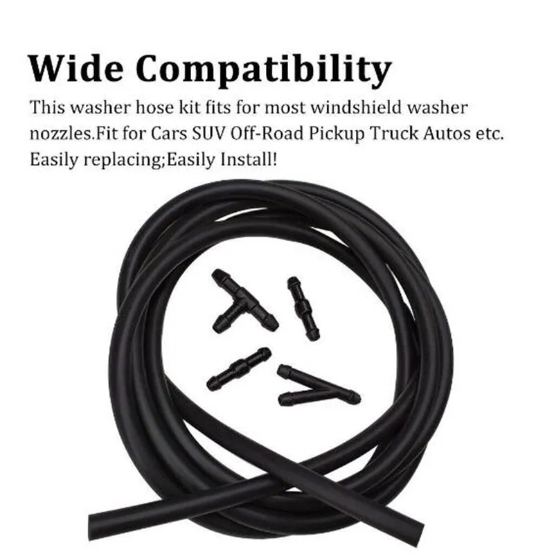 2m car windshield wiper hose for Cadillac XTS SRX ATS CTS/Renault Koleos Fluenec Latitude