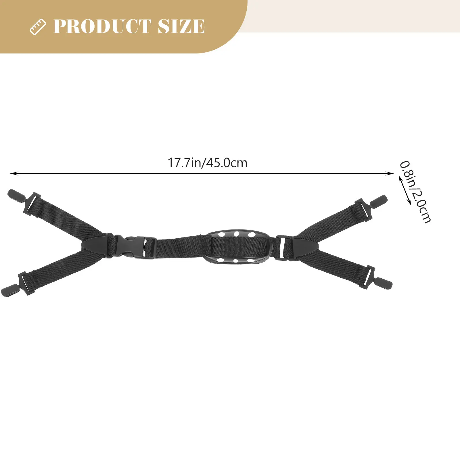 2Pcs Universal Hard Hat Chin Strap Replacement for Safety Adjustable Comfortable Wear-Resistant Nylon PP Construction