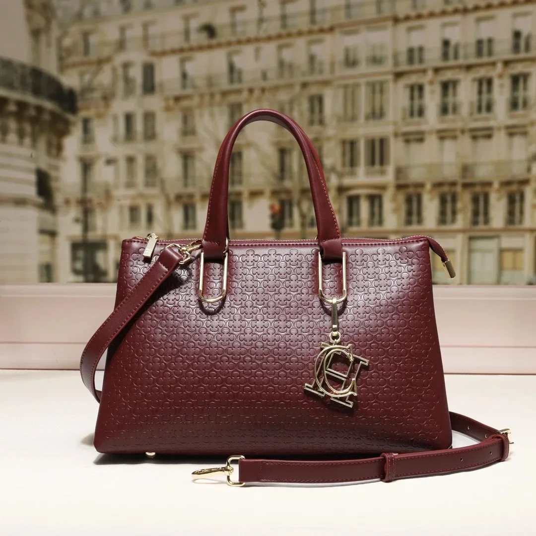 

2025 Stylish Messenger Bag Simple Design Solid Color Large Capacity For Leisure Women And Commuter Use