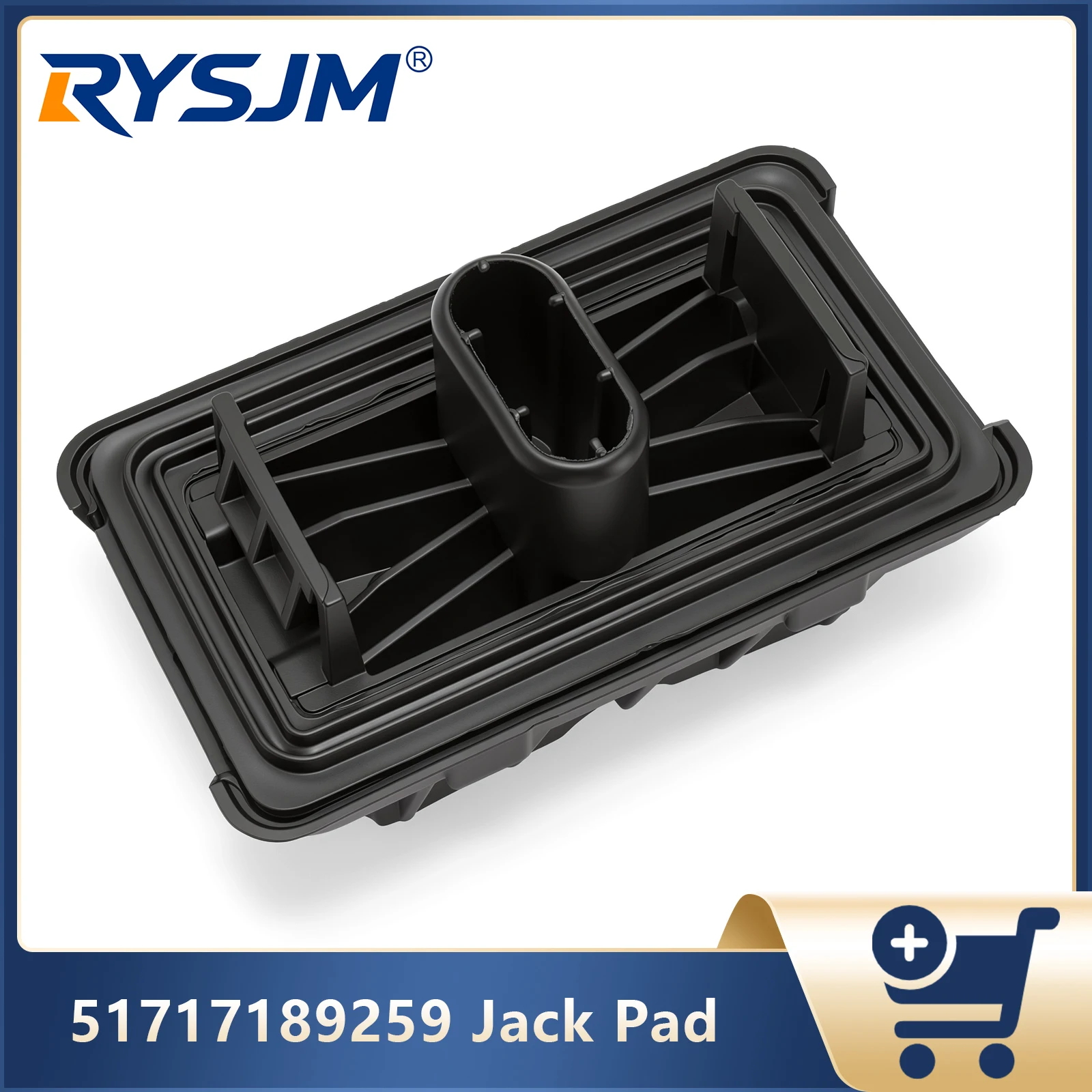 1pc 51717189259 Lift Jacking Point Support Plug Plate Block Jack Pad 5171-7189-259 For BMW X3 X4 X5 X6 F25 F26 E70 F15 E71