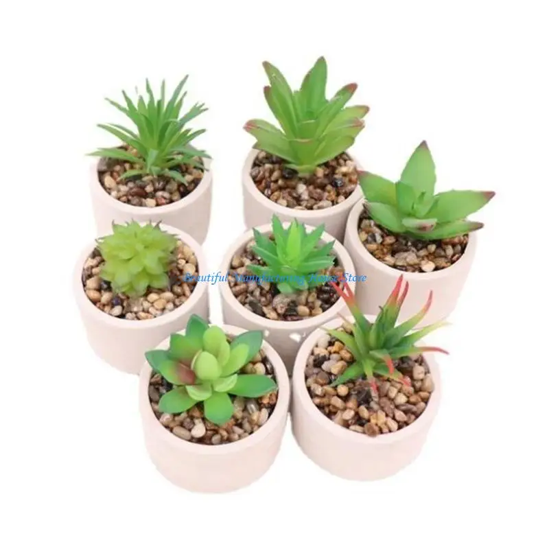 E56A 3-Hole Flowerpot Mold Round/Square Geometric Concrete Casting Tool Silicone Potted Plant Cement Pot for DIY Clay