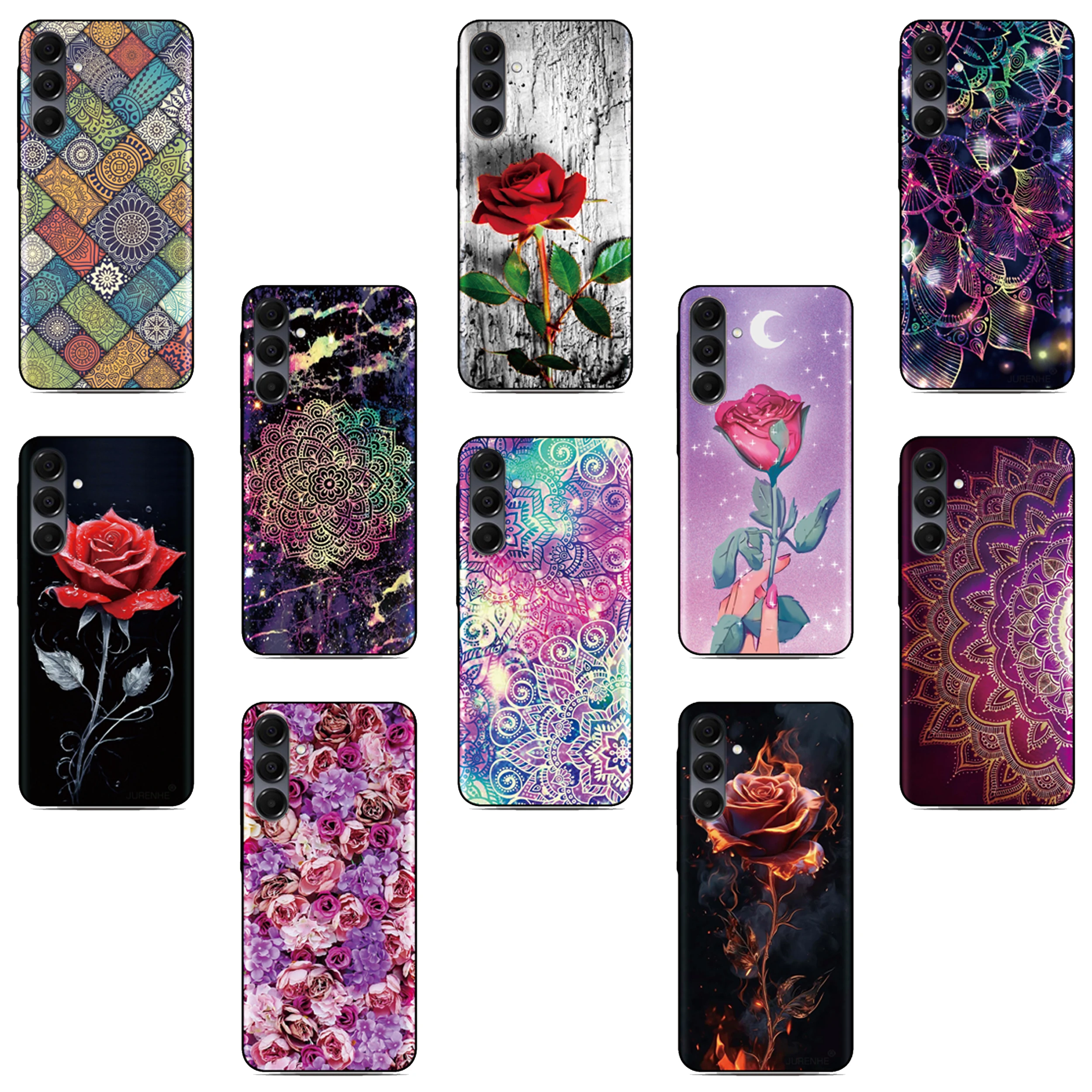 Mandala Flower Case For Cubot A40 X100 A20 A10 Max 5 3 P80 P50 X70 X50 Note 60 50 21 Nothing CMF Phone 1 2 Pro 2a 3a Lite Cover
