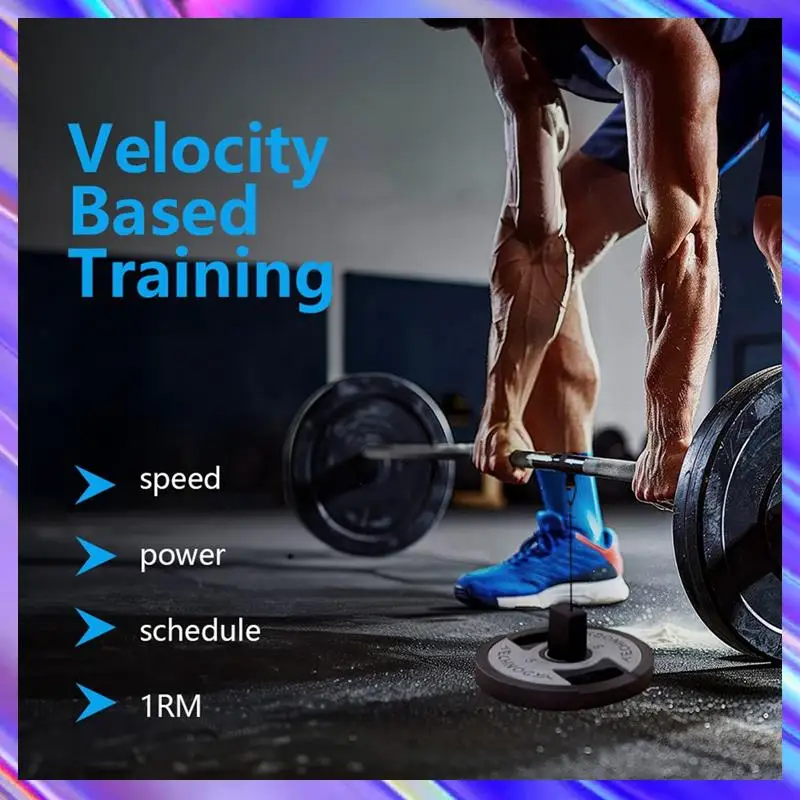 

L71A VBT Cube Linear Encoder Velocity Based Training VBT Sensor Rope Fitness Strength Training Fat Burning And Body Shaping