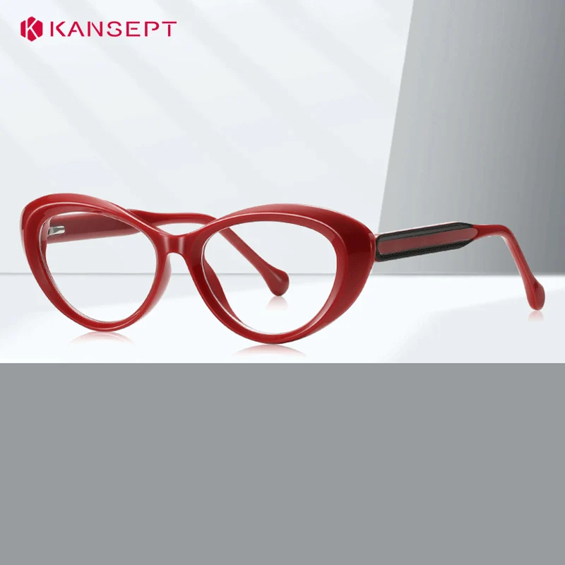 

KANSEPT Woman's Eyeglasses Prescription Women's Grade Glasses for Girls Eyewear Lunette Pour Femme Original Myopia Lenses Men