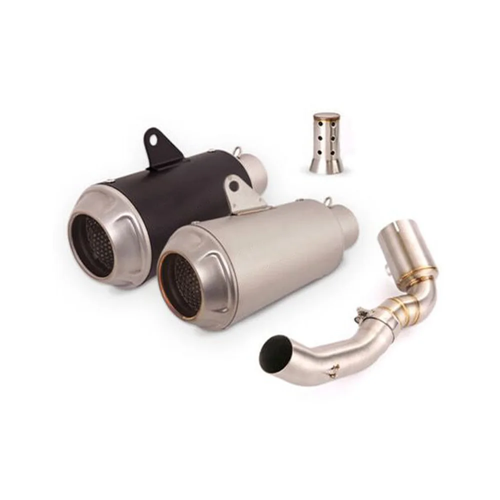 Für Adventure 390 250 Duke 390 SVARTPILEN 401 Auspuffrohre Auspuffanlagen 51mm Schalldämpfer Auspuffrohr Modifiziert – Detail 2