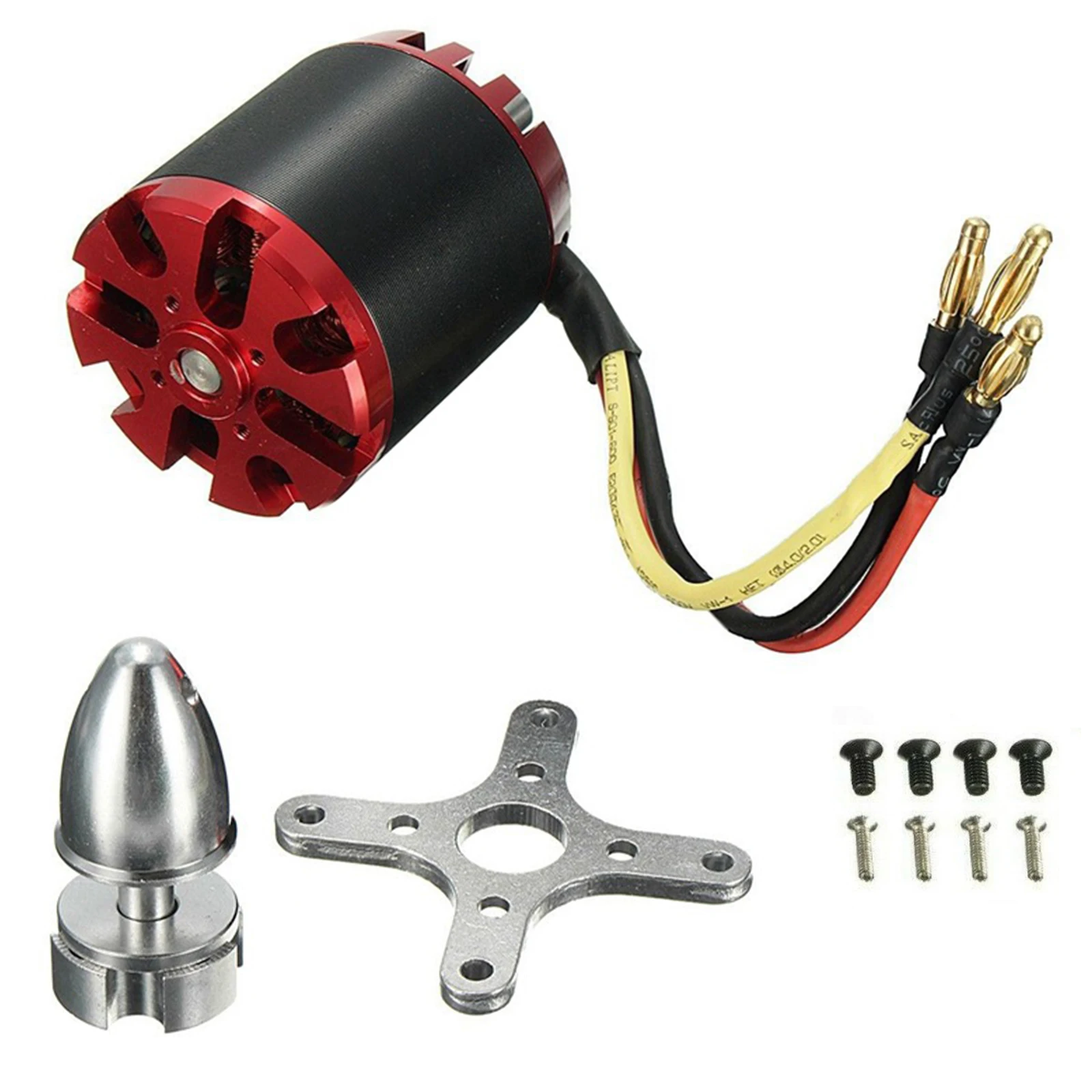 1 قطعة N2830 فرش السيارات مع تركيبات 1000KV 270 واط ل الطائرة بدون طيار كوادكوبتر هليكوبتر الطائرات طائرة الملحقات