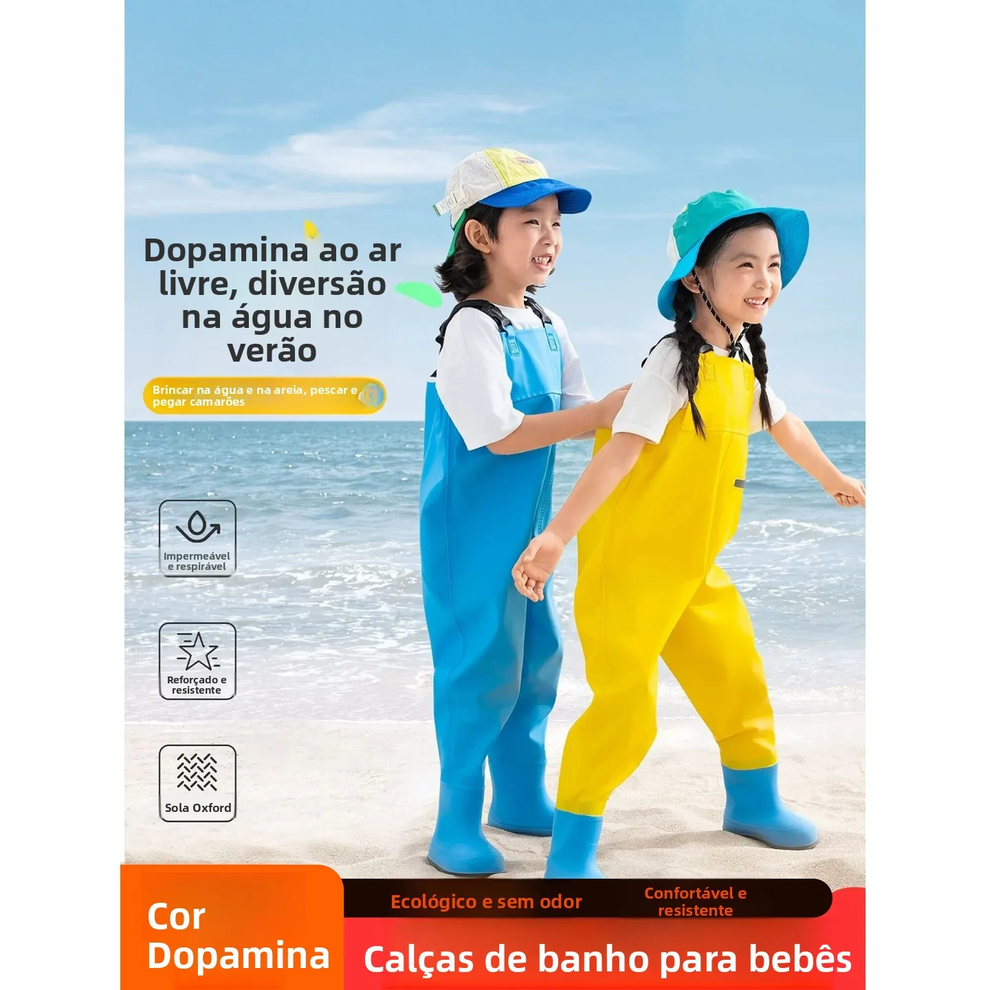 children's-one-piece-suit-for-playing-in-water-sea-fishing-gear-waterproof-overalls-nursery-kids-outdoor-activities