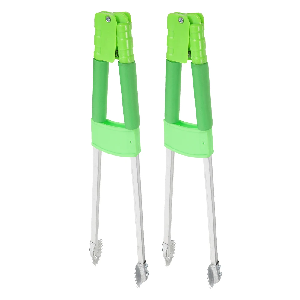 

2pcs Garbage Clamp Outdoor Trash Picker Tool Litter Picker Heavy Duty Grabber Rubbish Grabber Pickup Sticks Ergonomic Handle