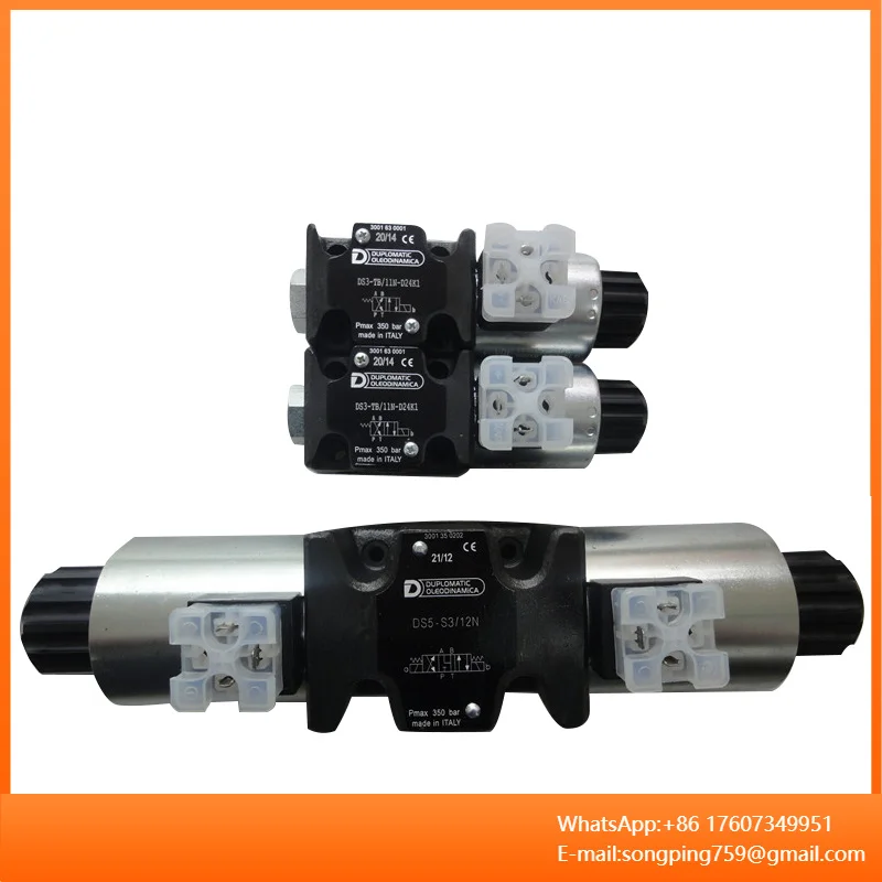 

VALVES DS3 DS5 DS5-SB2/11N-D24K1 DS5-S20/12N-D12K1 DS5-RSA1/11N-A230K1 DS5-SB1/12N-D24K1 Solenoid Directional Valve