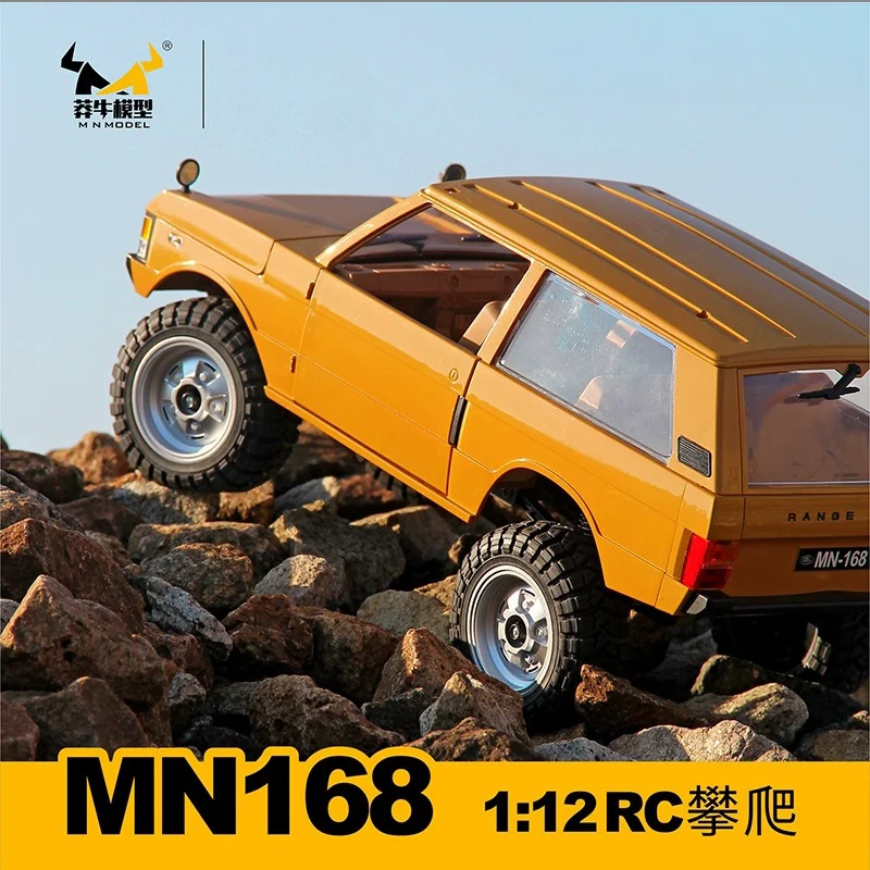 Hot 1：12 Full Proportion Mn168 Rc Car Model 4wd Remote Control Crawler Off Road Vehicle Electric Climbing Car Toy Childrens Gift