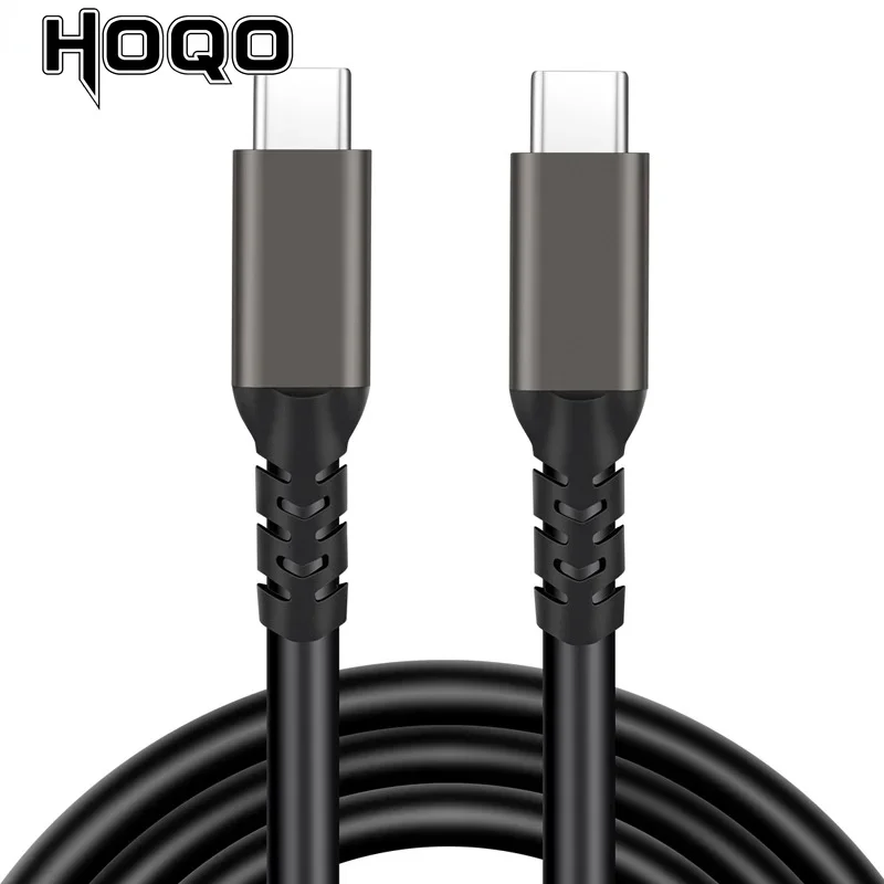 USB Type-C male to male data cable Screen casting Cord chip 4K dual male head 5A100W fast charge Cable USB3.2 Gne2