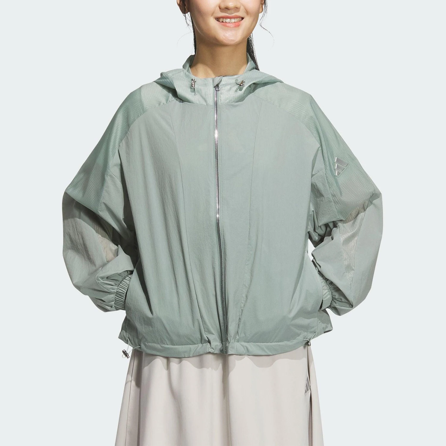 Oryginalna damska kurtka z kapturem Adidas New Outdoor JZ1657