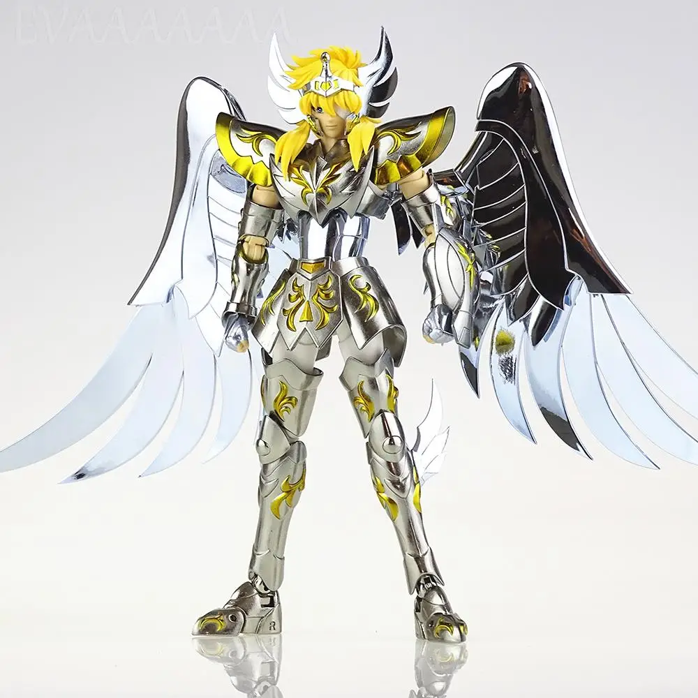 

ST Модель Saint Seiya Myth Cloth EXM/EX Soul of God EX SOG Cygnus Hyoga V4 Бронзовый Saint Metal Body Knights of Zodiac Модель игрушки