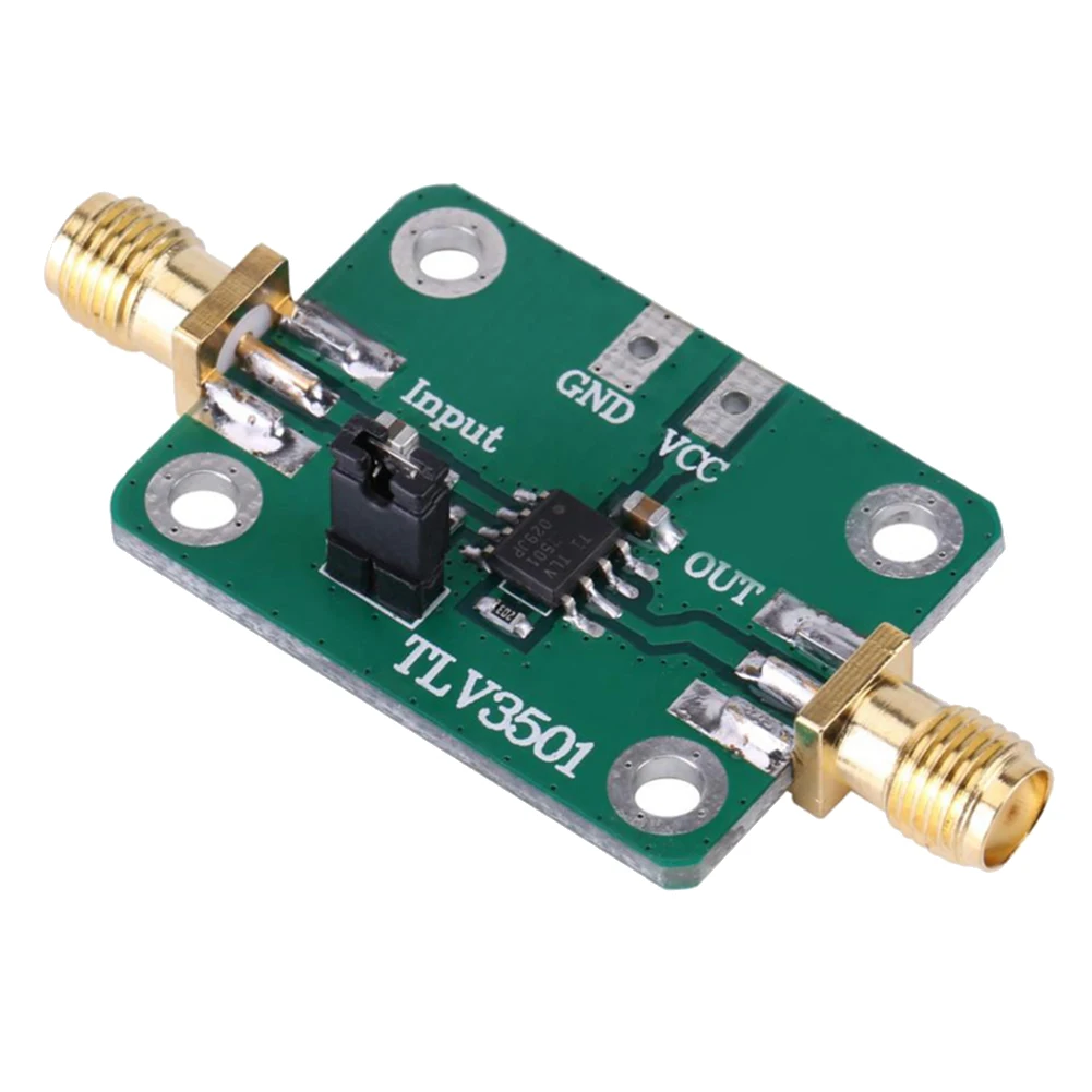 A01F-TLV3501 Single High Speed Comparator Frequency Meter Front Shaping Module DC 2.7-5V Frequency Counter SMA
