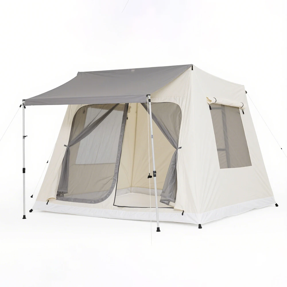 

STLF Factory-Customized Portable Single-Layer Oxford Fabric Pop Tent for Camping UV-resistant Rainproof Automatic Quick-Open Fea