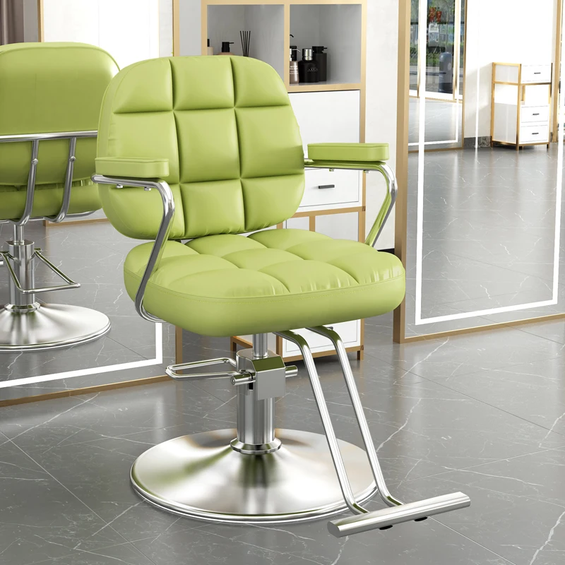 Special seats for hairdressing salons of new hairdressers High-grade metal hairdressing chairs