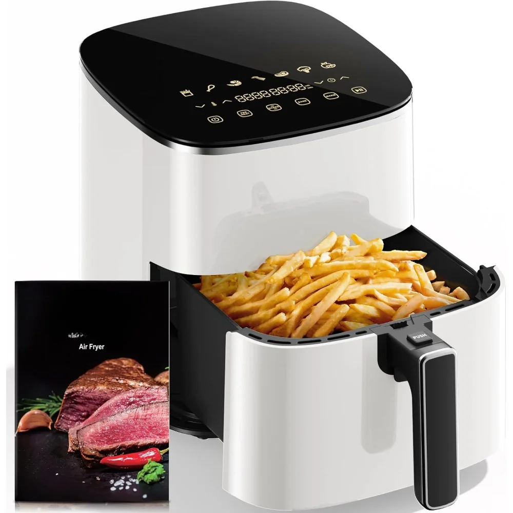 

Air Fryers 6Qt(5.7L) Family Size, One-Touch Digital Control Presets, UP To 450℉, 11-In-1 Less Oil Airfryer Oven