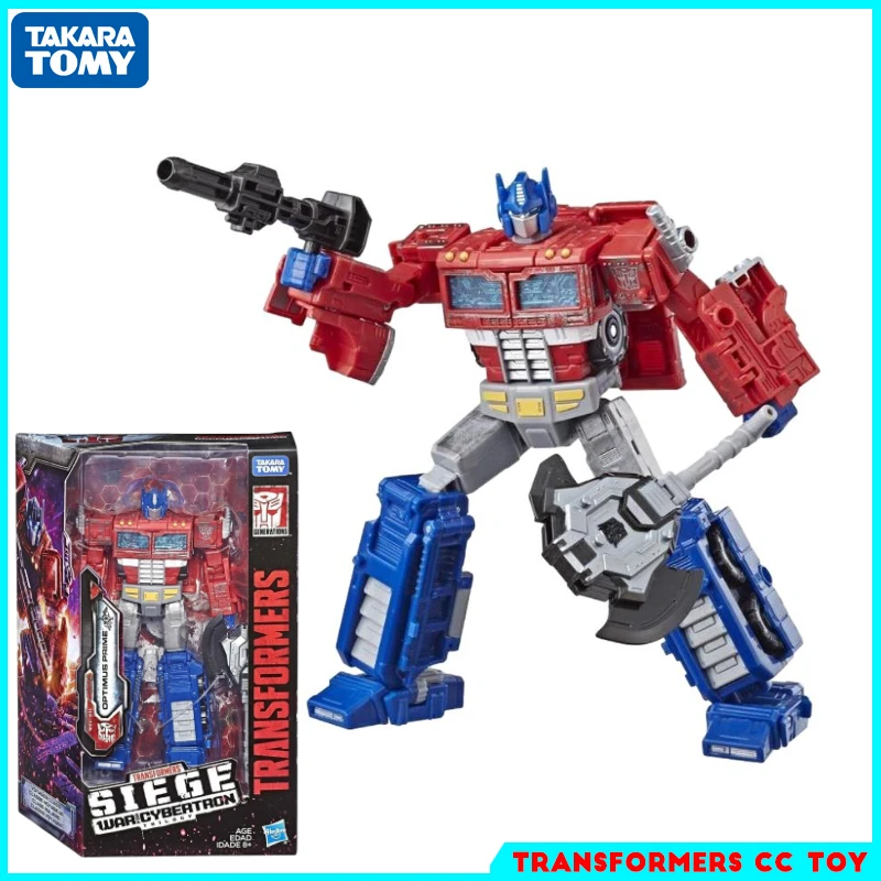 

In stock Takara Tomy Transformers Toy Siege Series WFC-S11 Optimus Prime Action Figure Robot Collection Hobby Children's Toy