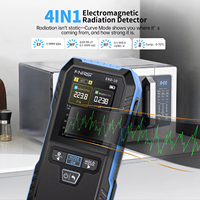 EMF Detector 4-in-1 Electromagnetic Field Strength Meter, RF Power Analyzer Temperature Monitor for Office Factory FNIRSI ERD-10