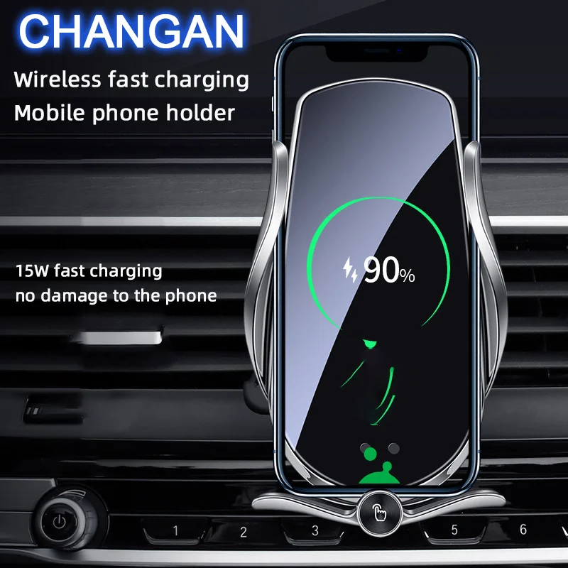 For CHANGAN CS85 CS75 CS55 CS35 PLUS Auchan COS X7 UNI-T EADO XT ET,Car Mobile Bracket,Wireless Charging Magnetic Phone Holder