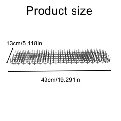 1 Pcs Gardening Anti-Cat Network Cat Scat Mats Trees Skewer Prickle Strips Spikes 200x30x 1.8cm Cat And-Dog Proof Mesh Fence