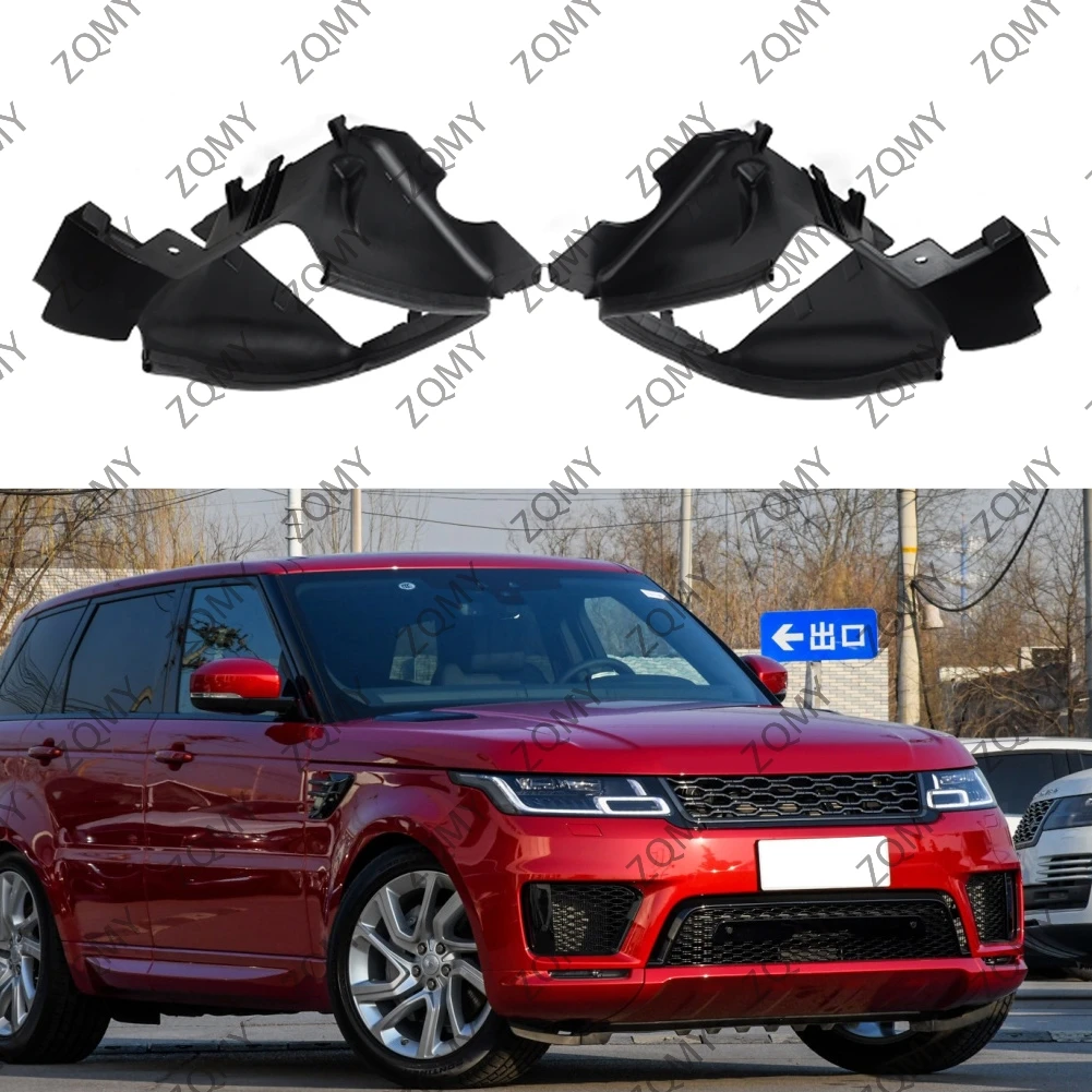 

2PCS Car Radiator Support Air Deflector For Land Rover Range Rover Sport 2018 2019 2020 2021 2022 LR100580 LR100578