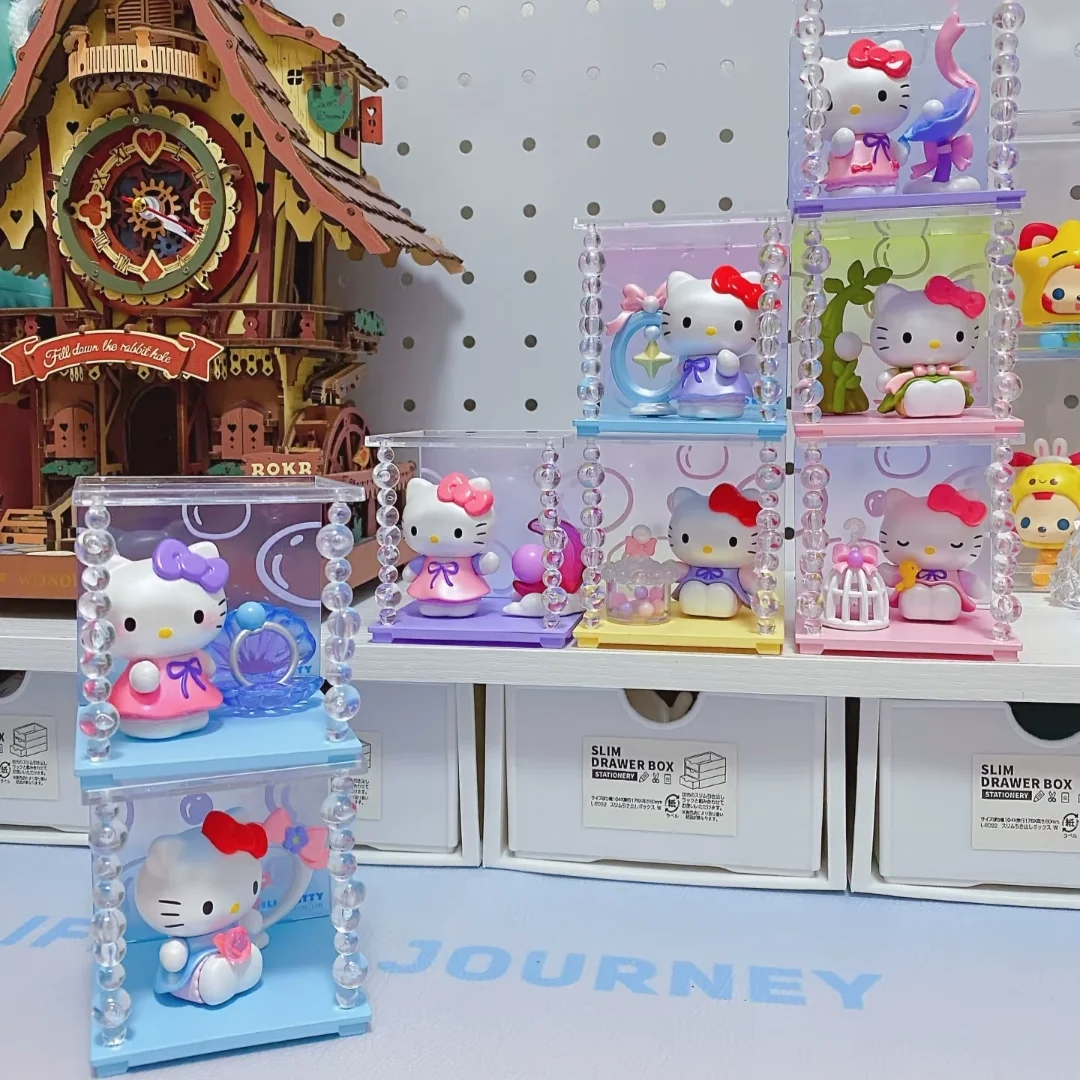Genuine New Cute Doll Pearl Light Dream Shadow Series Micro Blind Box Trend Figure Ornaments Cartoon Toy Gift
