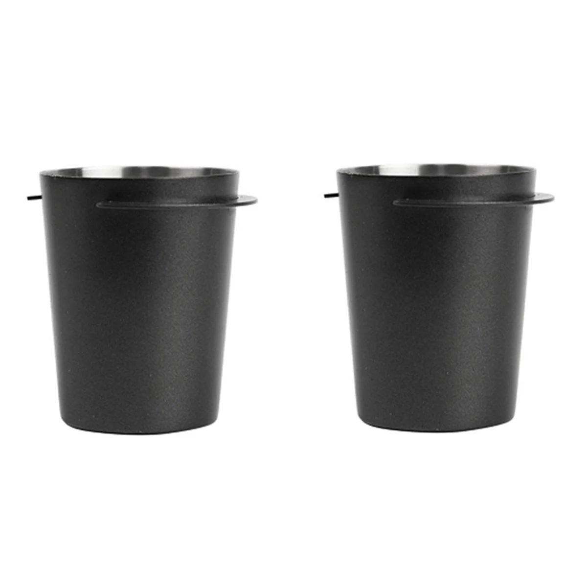 

2 Pcs Coffee Dosing Cup Stainless Steel Coffee Dosing Cup Coffee Coffee Machine Accessories Smelly Smelling Cup 53mm-T33C