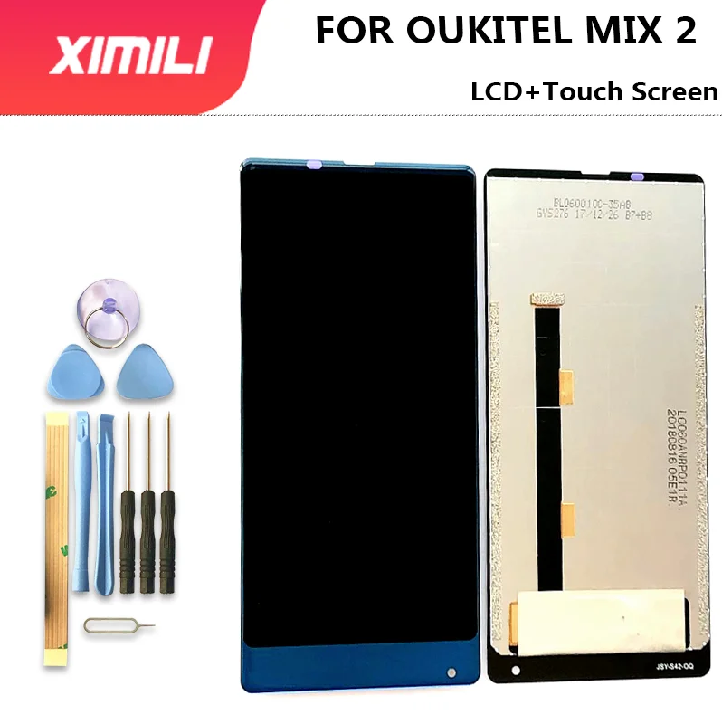 

100% Original New 5.99 inch For Original Oukitel mix 2 LCD Display And Touch Screen Digitizer Assembly Replacement +Tools