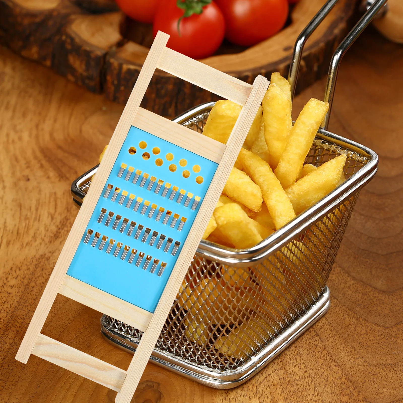 

1 set Potato Cheese Grater Vegetable Chopper Kitchen Gadget For Carrot Garlic Coconut Citrus Fruits Handheld Multi-Function