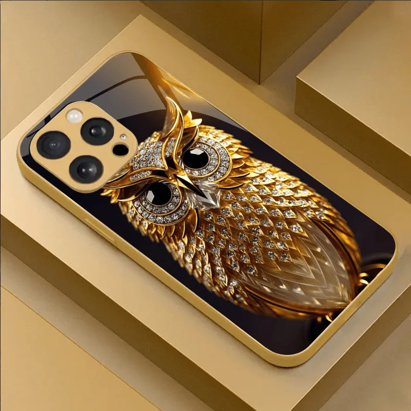 

Electroplated glass phone case, suitable for iphone 17, 16, 15, 14, 13, 12, 11pm Pro Plus and other phone models.