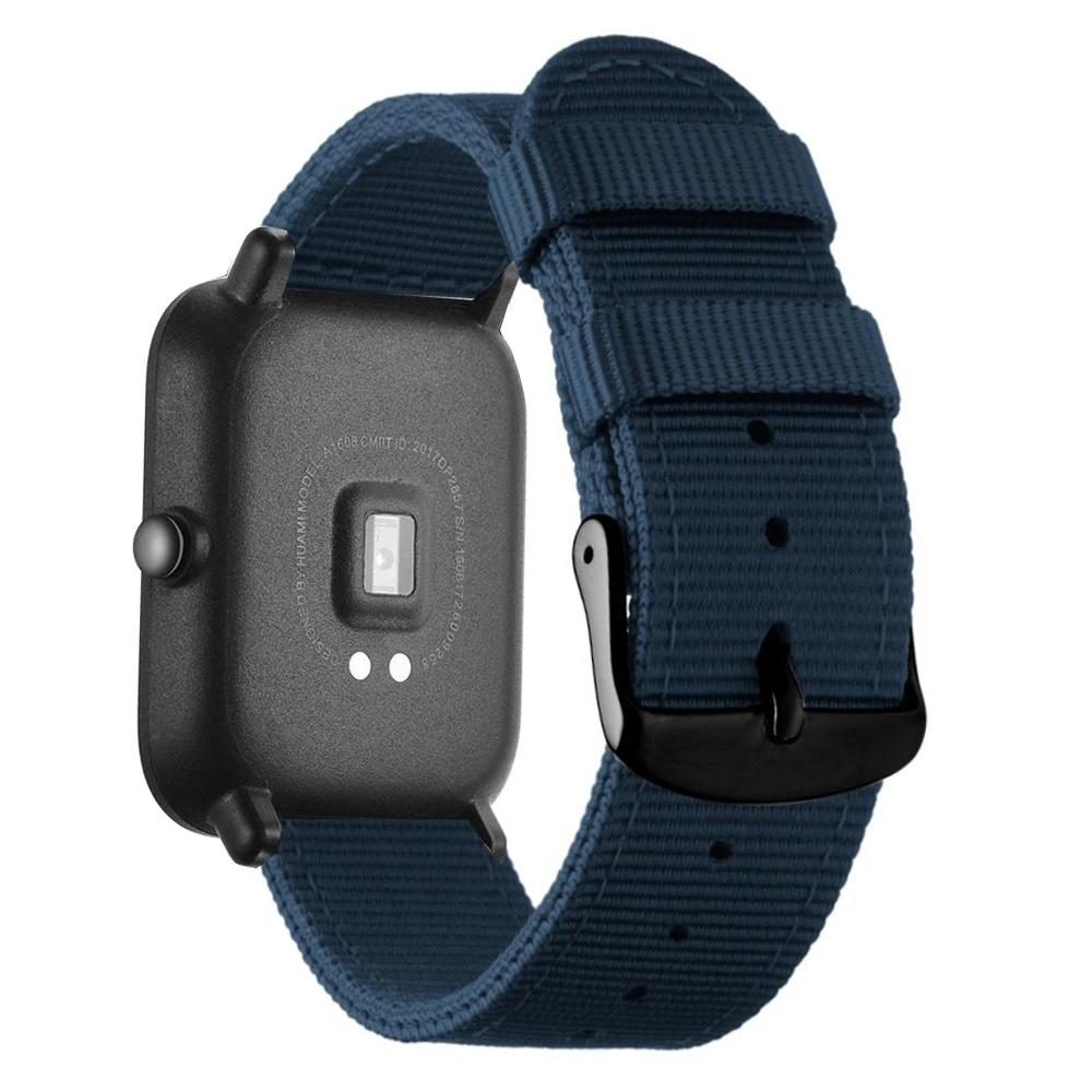 20mm/22mm band For Galaxy Watch 3 45mm/46mm/42mm/active 2 Samsung Gear S3 Frontier Nylon Bracelet Huawei watch GT 2 2e pro strap image 2