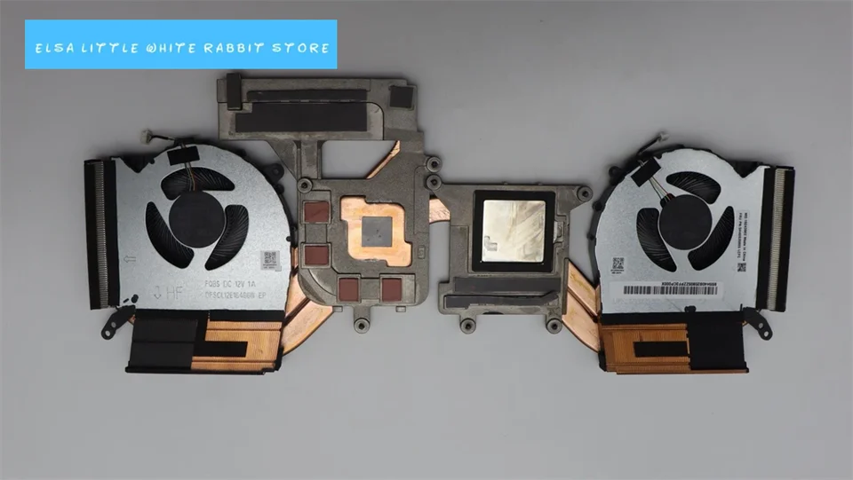 FOR LENOVO Legion Pro 7 16IRX8 FAN HEATSINK 5H40S20804 5H40S20805